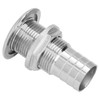 Water Drainage Plug Thru Hull Fitting 1in Outlet 316 Stainless