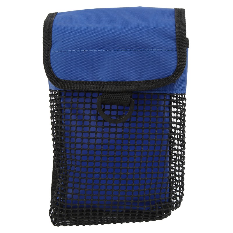 21x14cm Portable Diving Mesh Gear Bag with Hang Buckle Lightweight