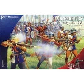 Perrys Miniatures Pmwr20 28Mm - War of The Roses Mercenary Infantry