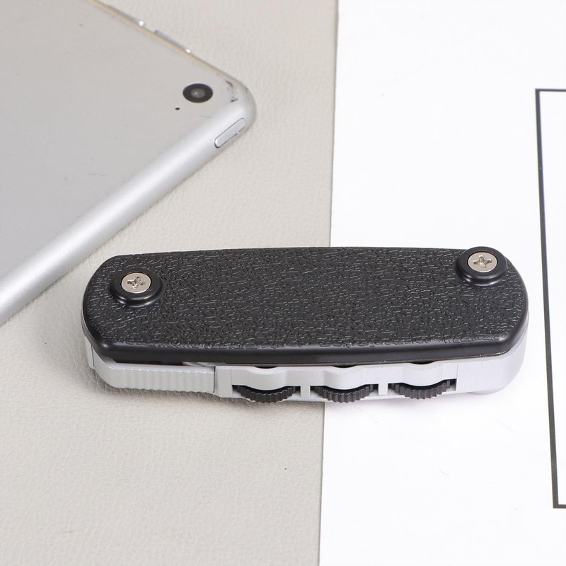 DEARMAMY Silver Tsa Combination Lock: 3-Digit Luggage Lock Integrated Customs