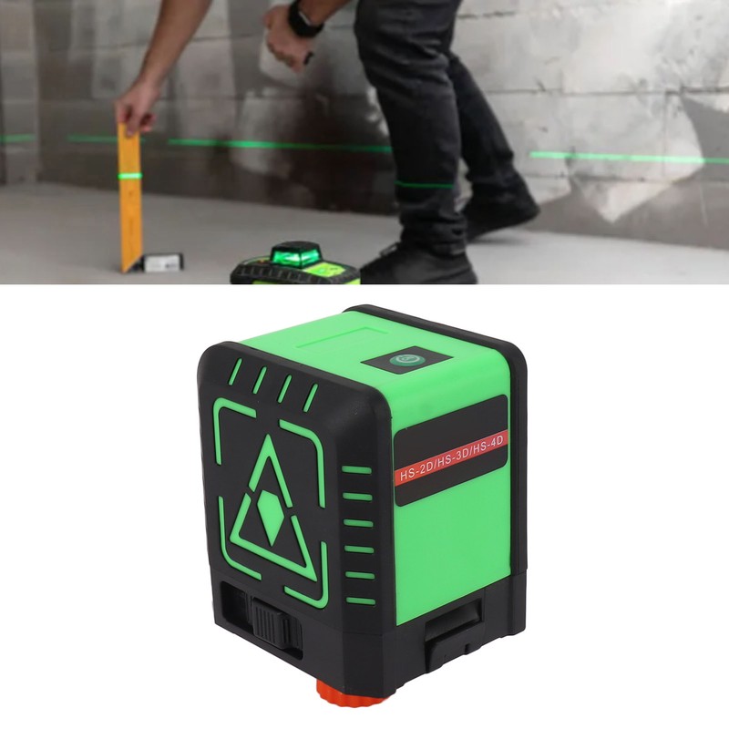 Green Line Leveler High Accuracy 635nm IP54 Waterproof Portable Self