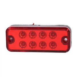 LED Clearance Side Marker Light Indicator Lamp Truck Trailer Lorry for 12V Vehicles 6pcs 8pcs (Red)