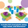 Learning Resources New Sprouts Serve It Dish Set, Early Social