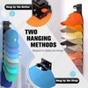 Hat Organizer for Baseball Caps 2Pack, Hat Rack for Wall