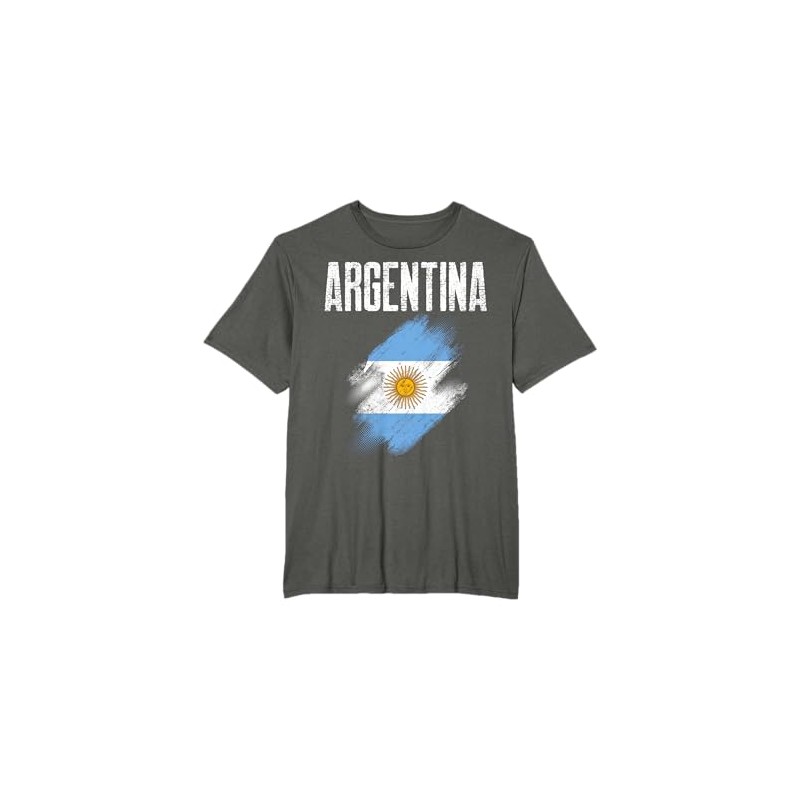 Vintage Argentina Paese Bandiera Argentina Regalo Maglietta