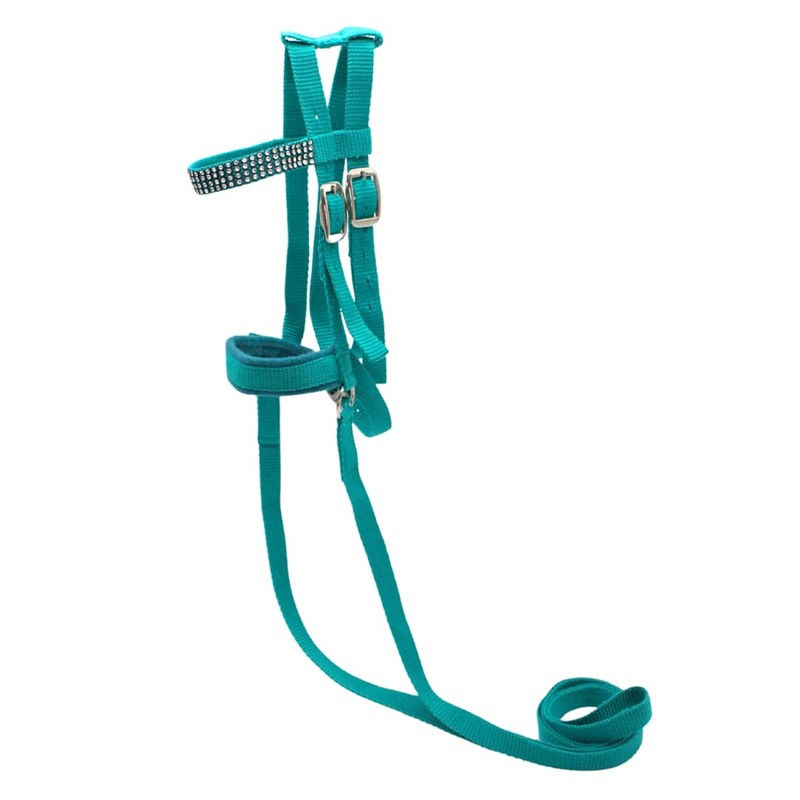 PFIFF Lotty 103126 Snaffle Bridle for Play and Wooden Horses,