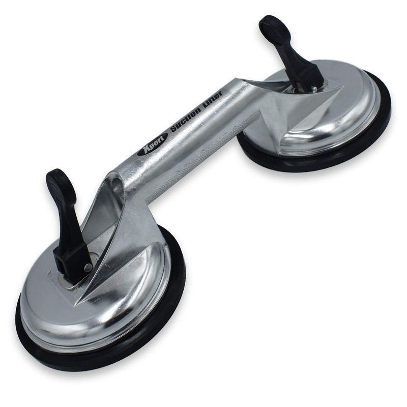 Xpert Glass Suction Plates - Double Vacuum Sucker Pads -