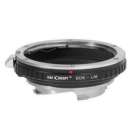 K&F Concept Lens Mount Adapter KF-EFM2 (Canon EF Mount Lens to Leica M Mount Convert)