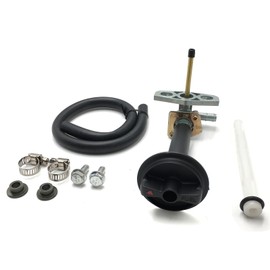 SPNUVR Fuel Petcock ON OFF Valve With Lever Screw Fit for Honda Recon 250 TRX250 Rancher TRX350 Honda Rancher TRX420 Foreman TRX450 Foreman Rubicon TRX500FA Fuel Tank Switch Valve Part 16950-HN7-003