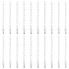 Beebeecraft 1 Box 20Pcs Bracelet Extender Chains Bulk 925 Sterling