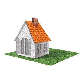 Ursus 11404606 Photo Cardboard, Model Building, Ship Floor, DIN A4, 300 g/m², 10 Sheets, Printed on Both Sides, Made of Fresh Cellulose, Ideal Basis for Paper Artworks