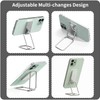 ISKIP Phone Ring Holder, Adjustable Cell Phone Finger Kickstand Metal