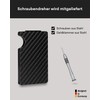 Lederhand iStrong Card Holder, carbon, S, Minimalist