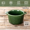 Creme Brulee Ramekins Ceramic Bowls - VICRAYS Mini Custard Cups