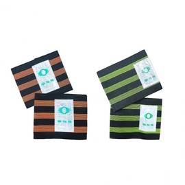 1 set of 2 safety reflective safety shoes bands, green 1 pair 8ea