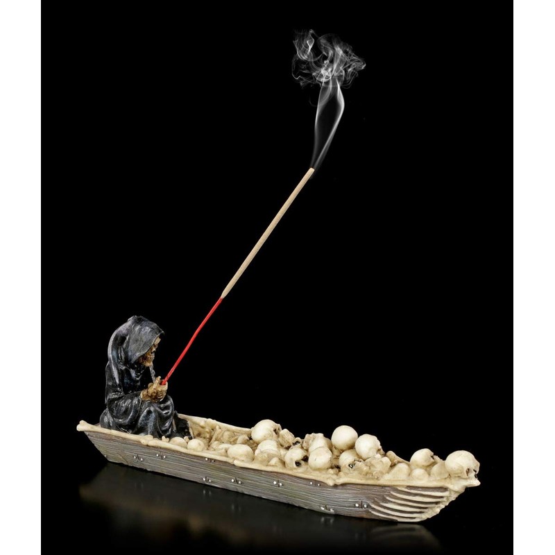 Figuren Shop GmbH Gothic Incense Holder Reaper Ferryman Fantasy Incense