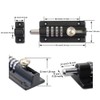 Sliding Combination Bolt Combi Bolt Latch Keyless Combination Bolt 4