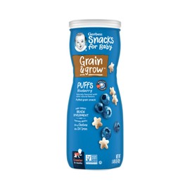 Gerber Graduates Blueberry Puffs Cereal Snacks 1.48 Ounce (Pack of 2)
