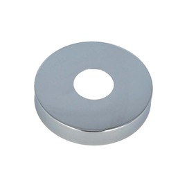 tecuro Tap rosette chrome-plated brass diameter 22 mm x diameter 80 mm, height 10 mm, durable and stylish cover for water connections