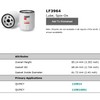 Fleetguard Lube Filter Spin On Part No: LF3964