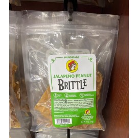 Buc-ee's Jalapeno Peanut Brittle. 5 OZ