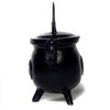 Cauldron Cast Iron Witchcraft Pentagram Incense Burner