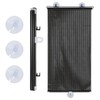 Toyvian Suction Cup Blackout Shades, No Drill Window Cover 49.21x15.74in