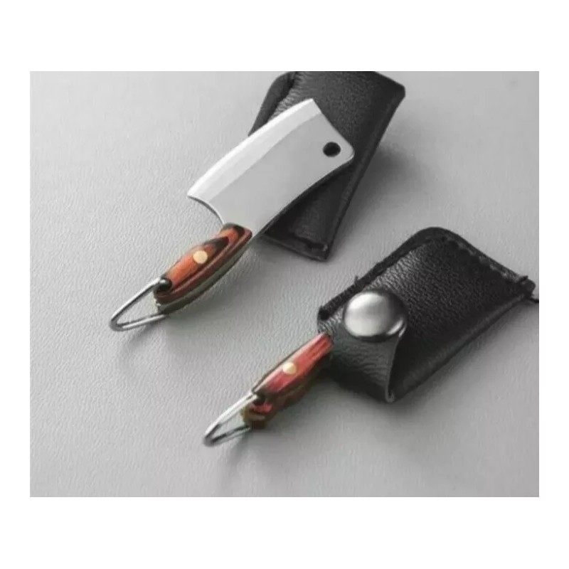 Unbranded 3 PIECE MINI COLLECTABLE BUTCHER KNIFE HATCHET CLEAVER AXE