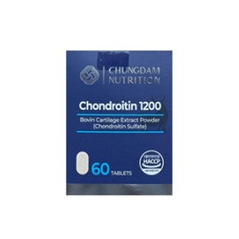 Cheongdam Nutrition Chondroitin 1200 600mg x 60 tablets 2 / 청담뉴트리션 콘드로이친 1200 600mg x 60정 2개