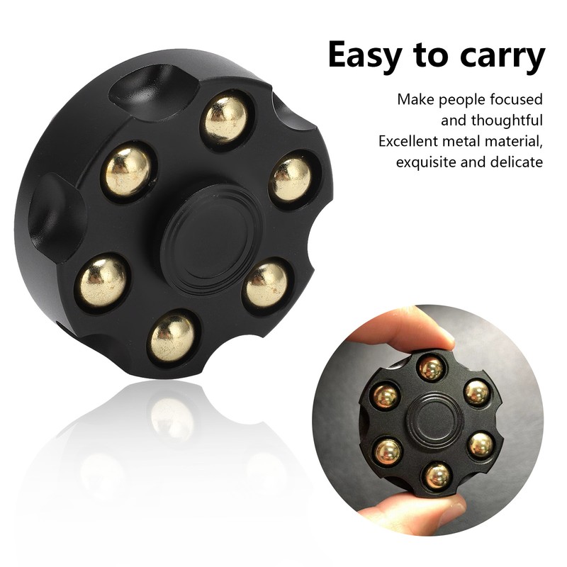 Fingertip Gyroscope Toy Detachable Relieves Stress Metal Rotating Decompression Toy