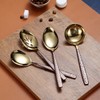 Berglander Set of 30 Pieces of Cutlery with Moon Surface