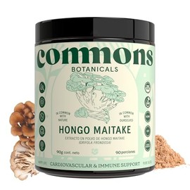 COMMONS Hongos Adaptógenos Hongo Maitake Suplemento Alimenticio En Polvo                                                                              