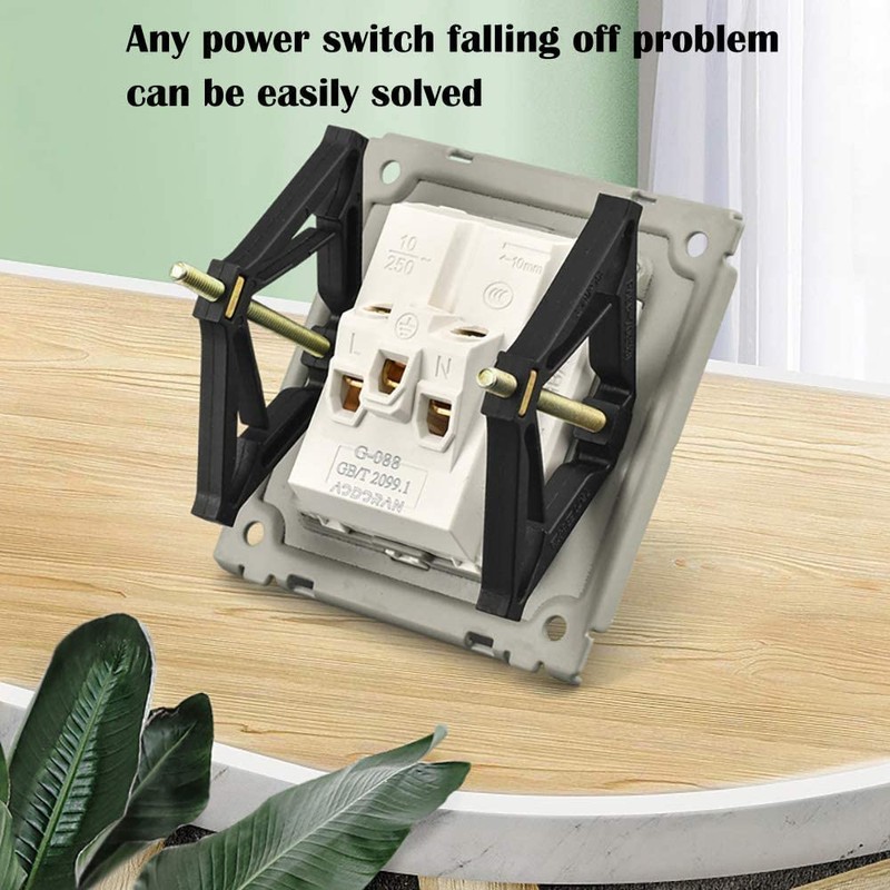 Shiwaki 10 Pack 118 Type Cassette Support Rods Electrician Accessories