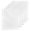 Dunwell Clear Folders for Documents, Plastic 8.5x11 File Sleeves for