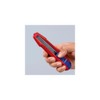 Knipex KNIPEX CutiX? Universalmesser, mit Stabilisierungsschiene, Klingenverriegelung, 18 mm Abbrechklinge,