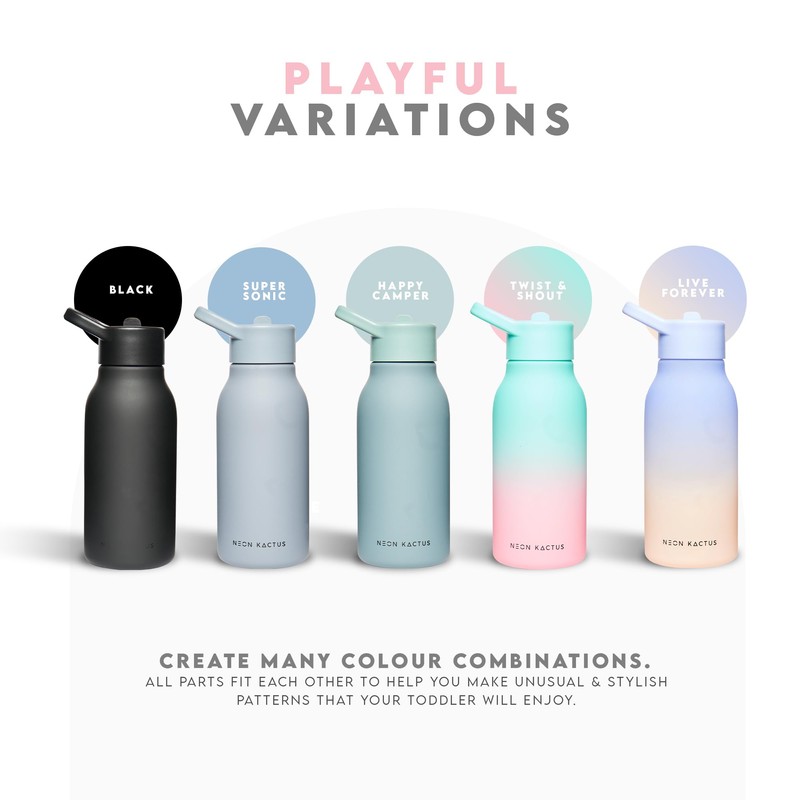 Neon Kactus Tritan Bottle 340 ml - Germany (Twist &