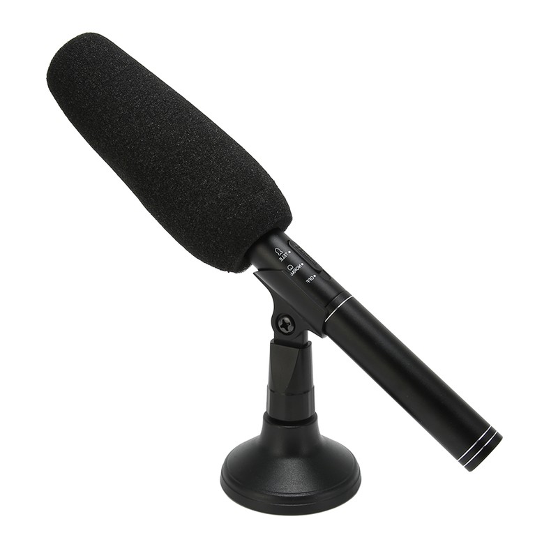 Handheld Interview Microphone Live Broadcast Wired Professional Portable Reporter Microphone