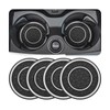 XINLIYA 4 Pack Car Coasters for Cup Holder, 2.75 Inch