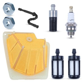 Atunee Air Fuel Oil Filter Line Kit for Stihl MS270 MS270C MS280 MS280C Chainsaw with Spark Plug Bar Nut Replace 1133 120 1604