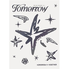 TXT - Minisode 3 : TOMORROW (Ethereal Version) The 6th Mini Album CD-R+Photobook+Ribbon Bookmark+Lyric leaflet+Postcard+Photocard+Sticker Pack A+Sticker Pack B+Poster+(Extra TXT 4 Photocards)