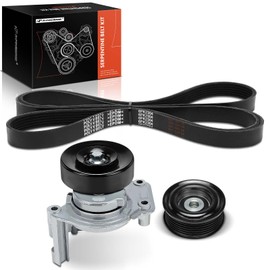 A-Premium Engine Serpentine Belt Drive Kit Compatible with Toyota Cars - Tundra 2000 2001 2002-4.7L