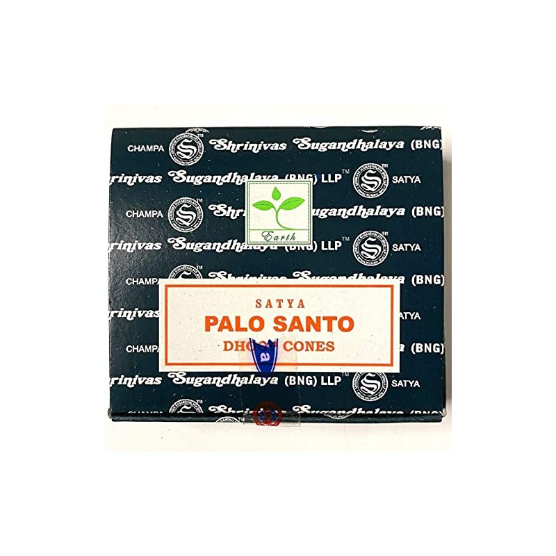 Satya Palo Santo Incense Dhoop Cones 12 Cones = 12
