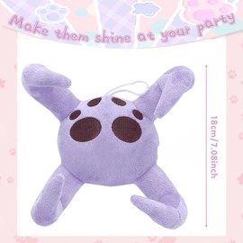 ZGCXRTO Doors Figure Plush, Moth Plushies Toy Cartoon Monster Horror Game Stuffed Figure Doll Cute Soft Silk Moth Hugging Pillow Anime Screech Game Doll for Birthday Boys Girls