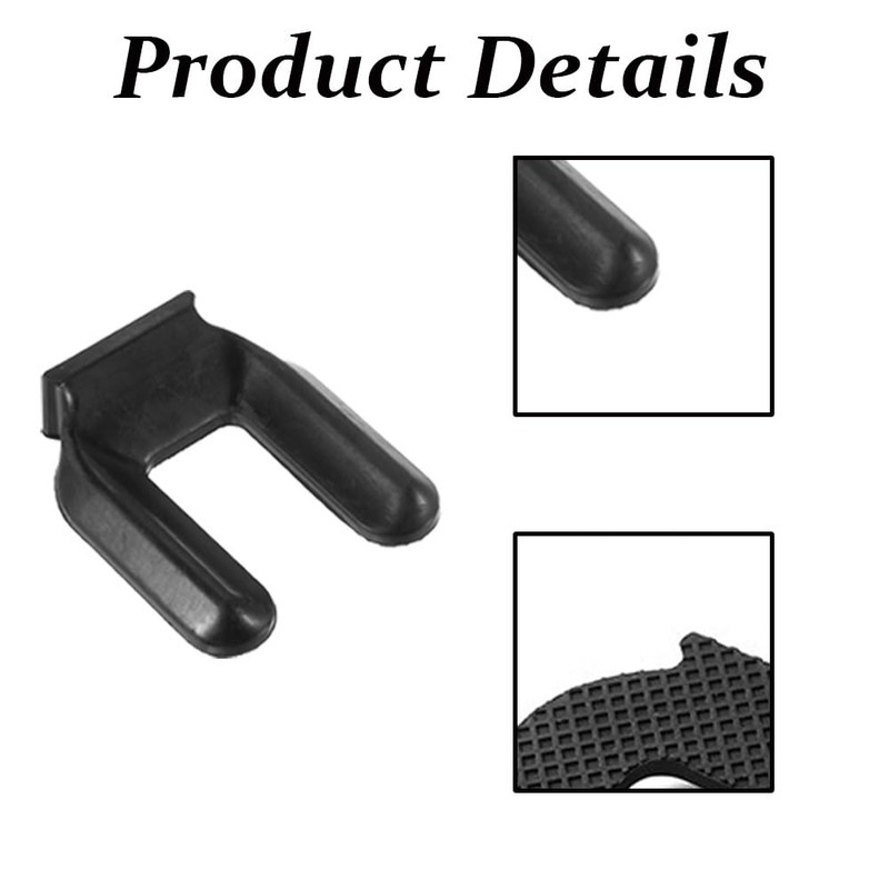 4 Pack Wheel Stoppers for 65mm Diameter Wheels Rolling Furniture