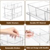 Fabspace Pull-out Home Organizer, 2 Pack 2 Tier Clear Bathroom