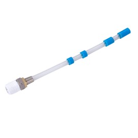 BenBow 112 Rotary Hose Replacement Hose Blue for Compressed Air Cleaning Gun - Hose with Weights for Intense Whirlwind Effect & Compatible Pro Series