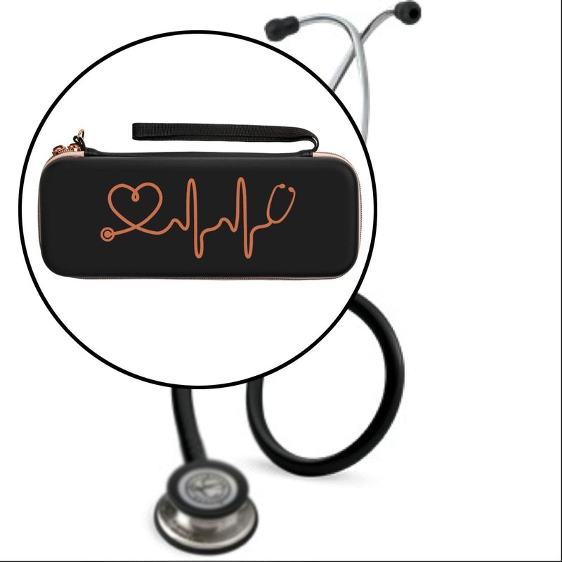 TENOL Stethoscope Carrying Case Travel Storage Bag with Pocket Waterproof