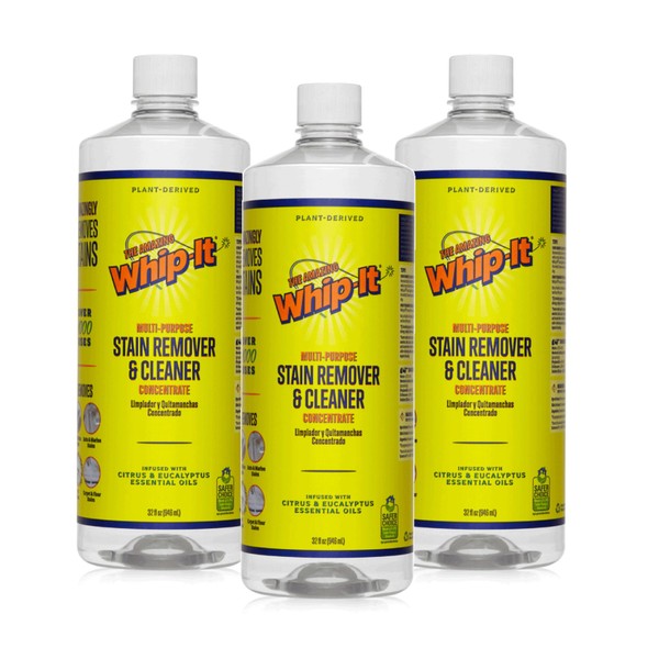 Whip-It: Whip it Miracle Cleaner Concentrate, 32 oz (3 pack)