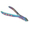 OdontoMed2011 Titanium Coaded 'Cuticle Nippers Rainbow Color ODM