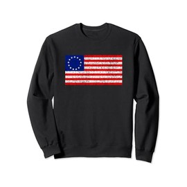 Betsy Ross Flag (High Res Version) Sweatshirt